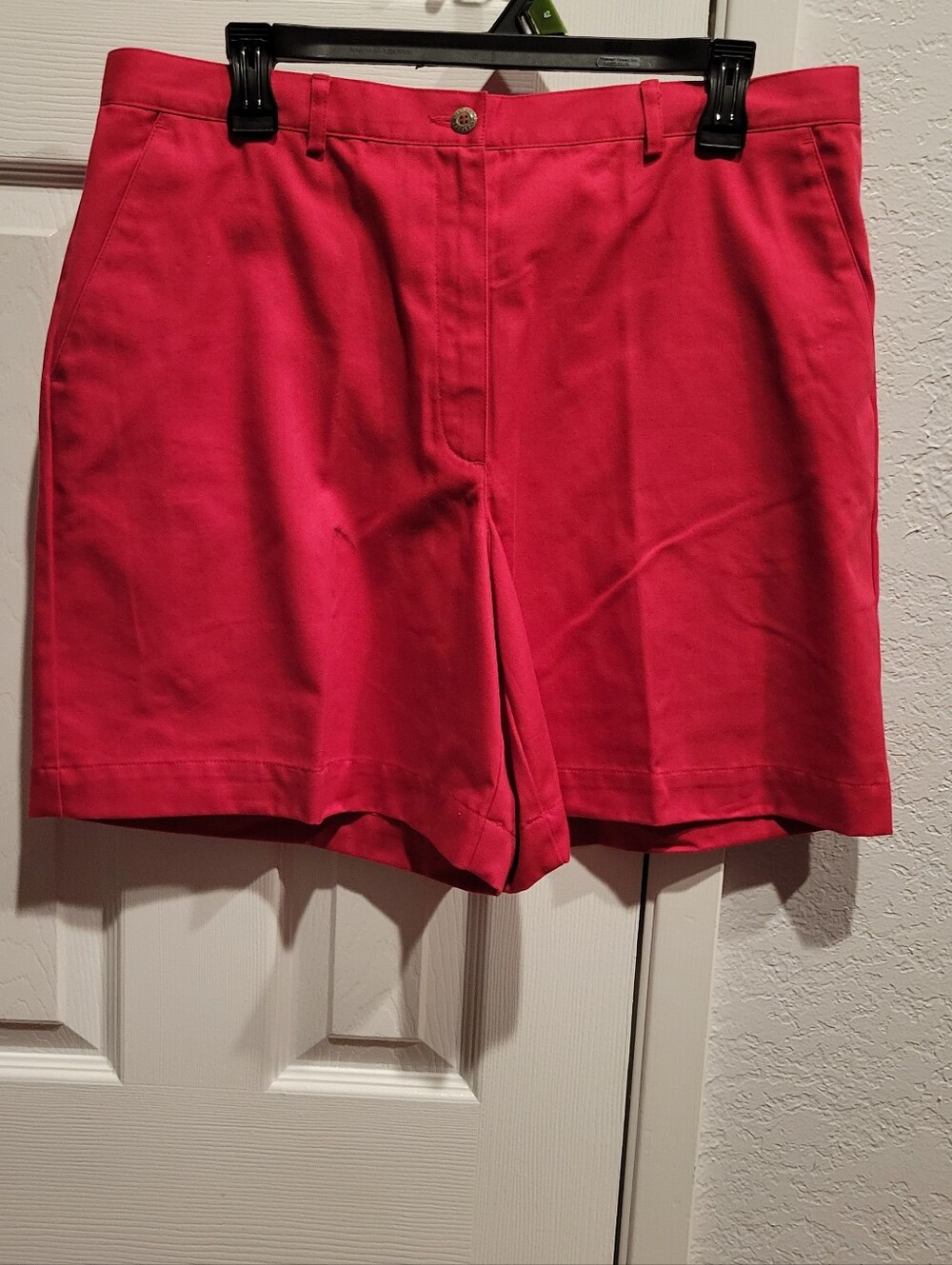 Liz Claiborne Bright Rose Tailored Bermuda Shorts
